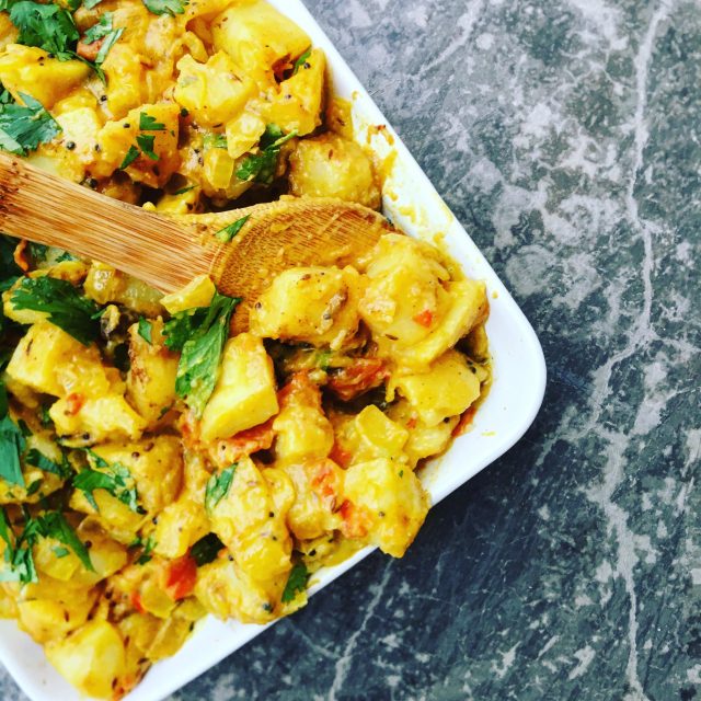Simple Potato Korma plantforward living